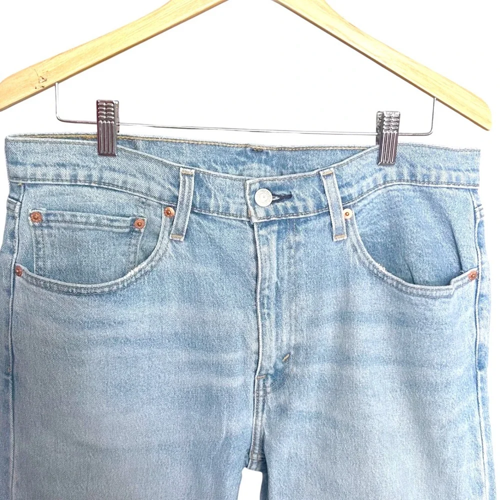 Levis 512 Slim Taper Mens Jeans Light Wash Blue‎ W34 L32 Denim Pants
